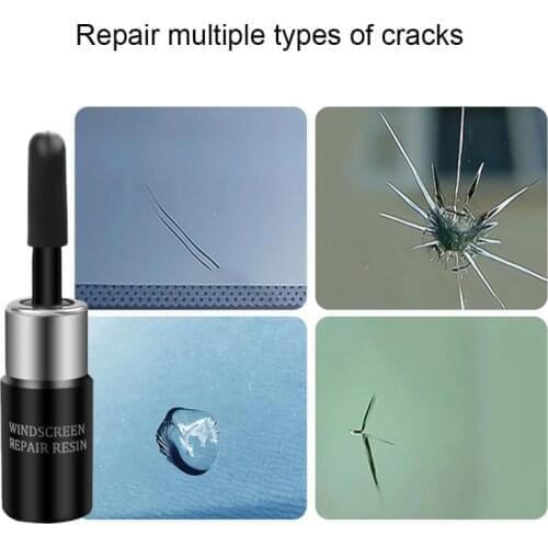 Car Windshield Repair Tool Auto Glass Repair Fluid DIY Cars Windscreen Glass Scratch Crack Restore Car Repair Fluid Kits