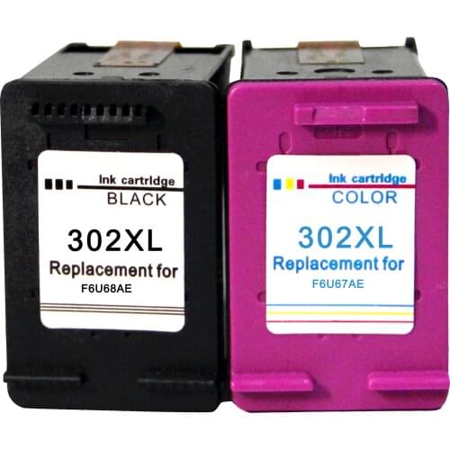 Ink cartridge 302 xl with printers HP DeskJet 1110 2130 3630 3633 ENVY 4520 4527 OfficeJet 5230 3830 4650 5232 5220 5255