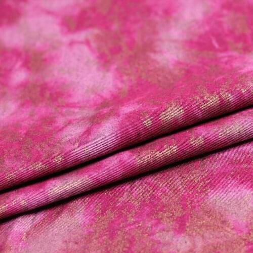 Soft hot stamping DIY handmade tie-dye clothing sofa fabric
