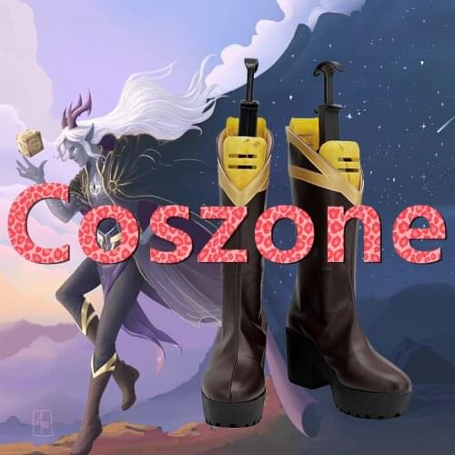 The Dragon Prince Aaravos Cosplay Shoes Boots Halloween Carnival Cosplay Costume Accessories