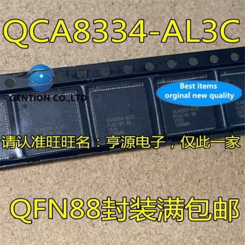 5Pcs QCA8334-AL3C QCA8334 QFN88 Fiber Media Converter in stock 100% new and original
