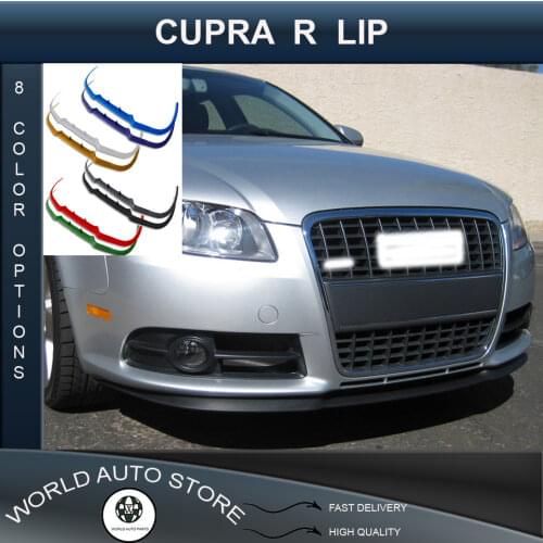 For audi a6 c6 s6 s front lip for universal spoiler lip bumper 3 piece free fast shipping designed full harmony body kit design