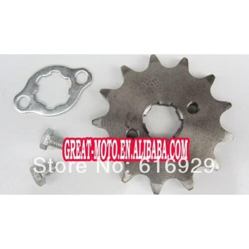 Atv Dirt Bike Renthal Front Sprocket 520 Chain Series Motorcycle Front Countershaft Sprocket Chain Engine with secrew mount