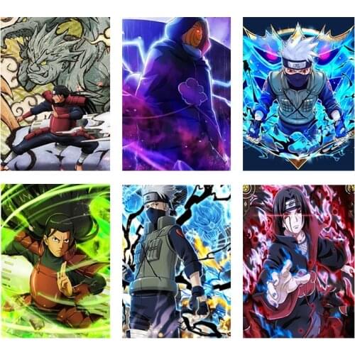 Classic Japanese Anime Naruto HD Poster Kakashi Canvas Painting Mural Modern Living Room Bedroom Home Wall Decoration
