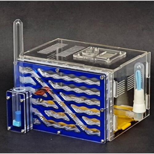 DIY Ant nide 5-layer Acrylic with Moisture Feeding Area Birthday Present Gift insect ant nides villa pet mania for house ants