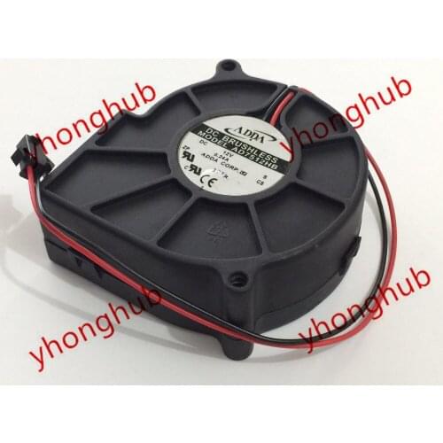ADDA AD7512HB S DC 12V 0.24A 2-wire 75x75x30mm Server Blower Fan