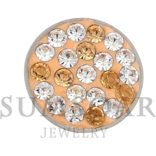 12MM Interchangeable Sabroso Champagne Picante Magnet Coin Fit For Cambio Karma Bracelet Necklace and Pendant 10pcs/lot