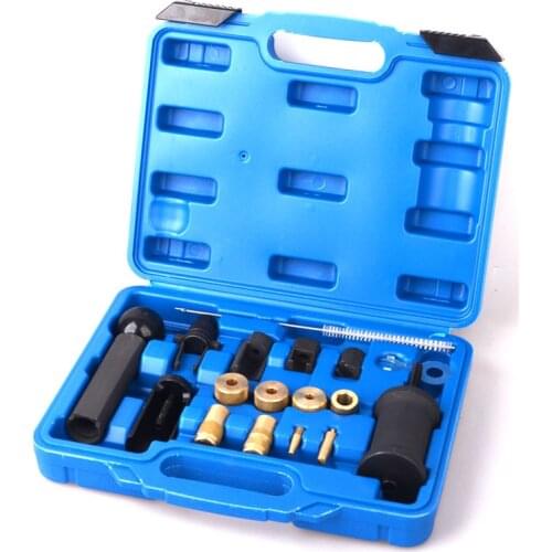 18PC Injector Puller Removal Installer Tool Set For VAG Audi VW Seat Skoda 1.4 1.6 1.8 2.0 V6 V8 FSI Petrol