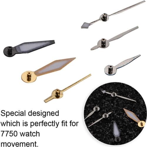 6Pcs/Set High Quality Men Watch Second Hands for 7750 Movement Watch Repair Accessory for Watchmaker Repairing Tool