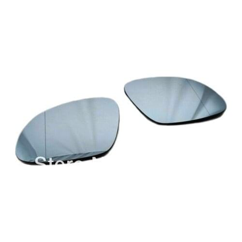 Blue Tinted Aspherical Side Mirror Glass For Volkswagen Tiguan