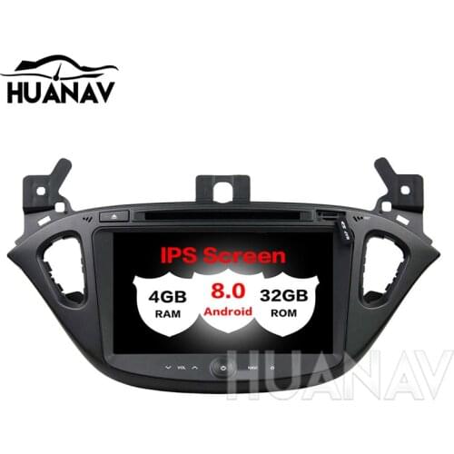 Android 8.0 Car DVD CD player GPS Navigation For Opel CORSA 2015 2016 multimedia Auto Radio player radio Head unit tape recorder