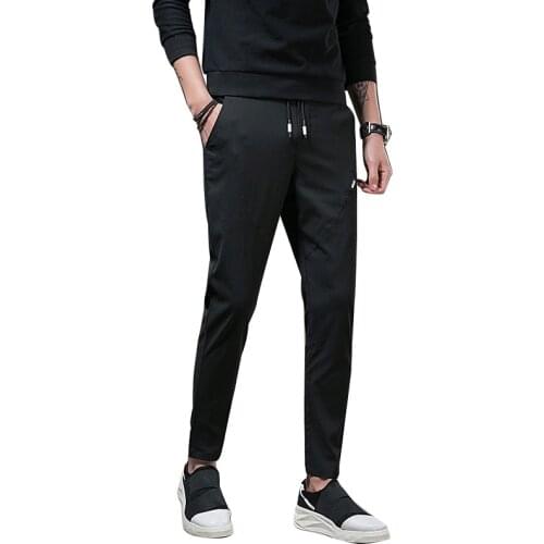 Bormandick 2018 casual Sweatpants Skinny Joggers Striped Pants Gyms Clothing Mens Fitness Workout KXP18 K78 29