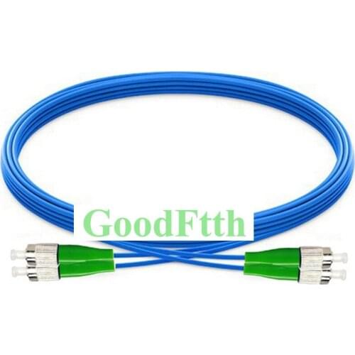 Armoured armored Patch Cord FC/APC-FC/APC SM Duplex Zipcord Zip Cord GoodFtth 100-500m