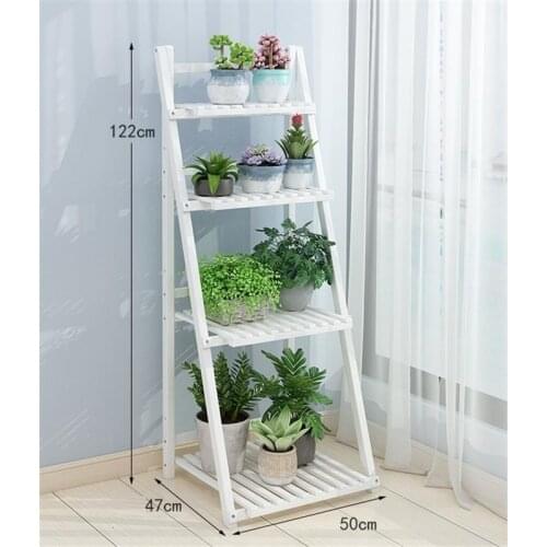 Plantas Estante Para Flores Balkon Wood Escalera Decorativa Madera Stojak Na Kwiaty Outdoor Plant Rack Dekoration Flower Stand
