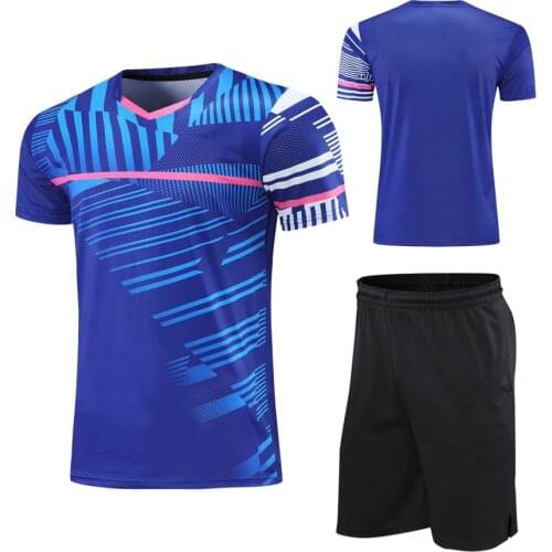 2021 New Season Men Women Table Tennis Jersey Set, Boys Tennis Shirts Kits , Girls ping pong Suit, Kids PingPong clothing XS-4XL