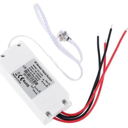 IR Motion Sensor Switch on-off Touchless Infrared Human Body Hand Control Switches Cabinet Light Detector 110V 220V