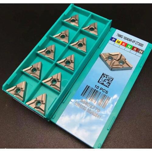 Ceramic grade TNMG160404R VF CT3000 TNMG160404L VF CT3000 turning tool 100% high quality cermet grade CNC lathe parts tool