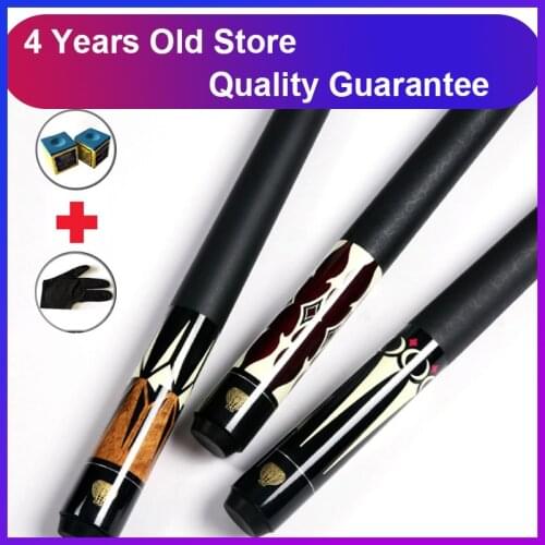 WOLFIGHTER Billiard Pool Cue Stick 13mm/ 11.5mm/10.5mm Tips Glove and Chalks As Gifts China