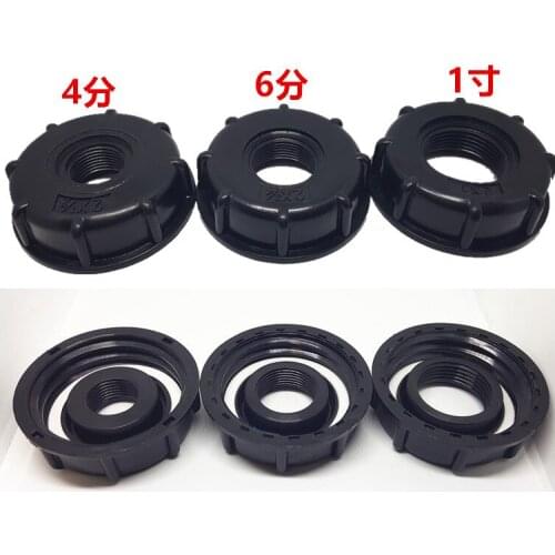 IBC Tank Adapter 1/2" 3/4" 1" Female Thread To 60mm Connector Valve Faucet Adapter Garden Irrigation Pipe Connection Tools