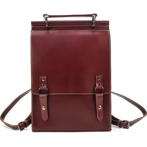 New Bagpack Women Genuine Leather Backpack Shoulder Bags For Women Lady Back Pack School Bags For Teenage Girls Mochila Feminina