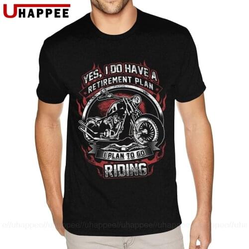 Christmas Motorcycle T-Shirt for Men Custom Print Short Sleeves Blue Crew Neck Tees Shirt
