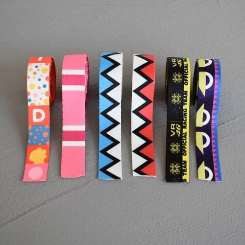 Retailing 50 Yards Width 25mm Webbing 18 Colors Printed Webbing Ribbon Luggage Belt Strap Rope Dog Pet Collar Leash Harness