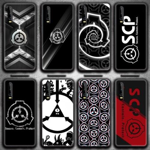 Scp Special Containment Phone Case for Huawei P20 P30 P40 lite E Pro Mate 40 30 20 Pro P Smart 2020