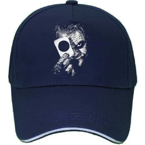 Dark Knight Clown Poker Hat Print Suicide Clown Mens Cap Baseball Male Women Men Hip Hop Cap Hats 002