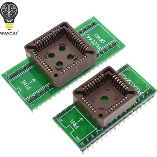 PLCC32 to DIP32 PLCC44 to DIP40 USB Universal Programmer IC Adapter Tester Socket for TL866CS TL866A EZP2010 G540 SP300