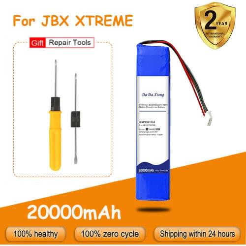 High Quality 0-Cycle 18200mAh GSP0931134 Battery for JBL XTREME Xtreme Speaker Batteries
