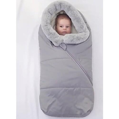 Winter Baby Sleeping Bag Extract Envelope For Newborn Warm Infant Stroller Sack Windproof Childrens Sleeping Bag For Stroller
