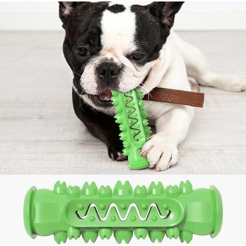 Dog Toothbrush Care Cleaning Stick Chew Toy Stick Soft Rubber Tooth Cleaning Tool Pet Accessories Supplies
