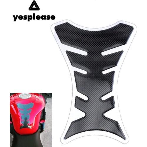 1pcs Carbon Fiber Tank Pad Protector Sticker For Motorcycle Universal Decal Sticker For Kawasaki Ninja Honda Harley Bike
