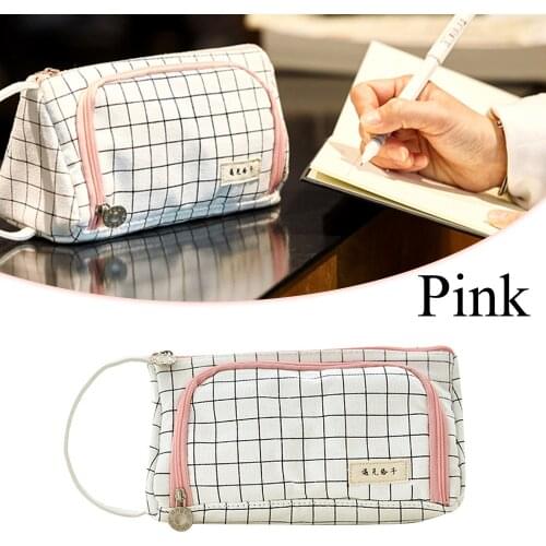 Multifunction Pencil Case Large Capacity Pencilcase Portable Pencil Bag School Office Stationery Storage Bag Pouch pen Box