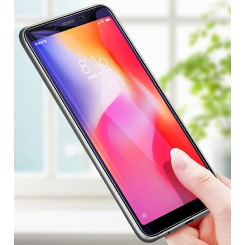 2pcs/Lot Bonaier Black Tempered glass for Redmi 6 6A Full Screen Protector 9H Coating Protective glass Film +Free Gift