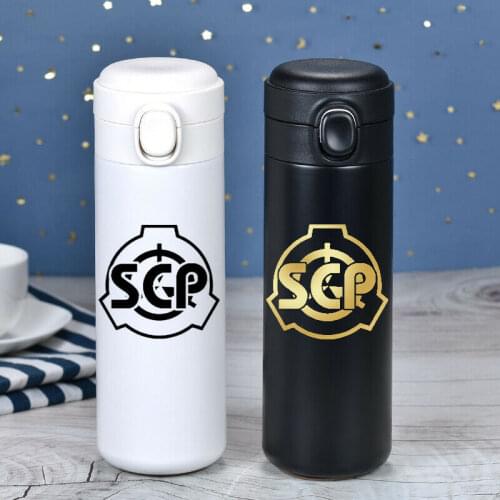Cosmile SCP Special Containment Procedures 450ml Vacuum Insulated Cup Portable Thermos Daily