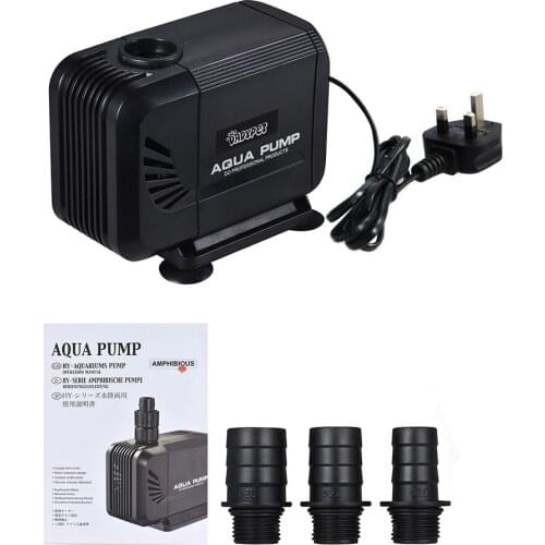 Dadypet HY-306 3000L/h Submersible Water Pump Aquarium Pump 2.8m Head of Delivery 40W Power with 4.6ft Power Cord