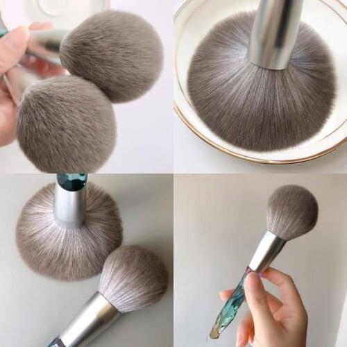 Colorful Handle Makeup Brush Corn Silk Fiber Hair Eyeshadow Brush for Make Up Professional Cosmetic Brushes Loose Powder Brush