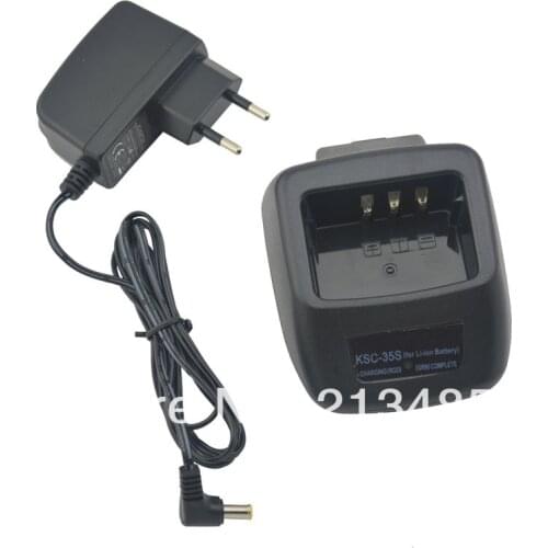 KSC-35S 100-240V Single-way Rapid Charger (US/EU/UK/AUS Options) for Kenwood KNB-45L KNB-63L Li-ion Battery