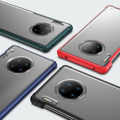 Fashion Slim Matte Case for Huawei Mate 30 Pro mate 30 Shockproof Transparent Phone back Cover for Huawei P30 Pro P30 Lite