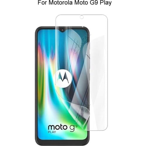 For Motorola Moto G9 Play Full Cover Soft Hydrogel Film Screen Protector