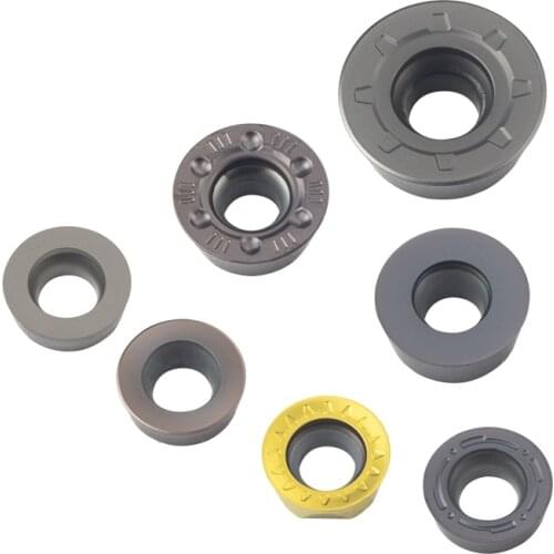 RPMT Carbide insert RPMT08T2 RPMW1003 RPMW1204 RDMW1605 internal milling turning lathe tool milling cutter CNC tools lathe tool