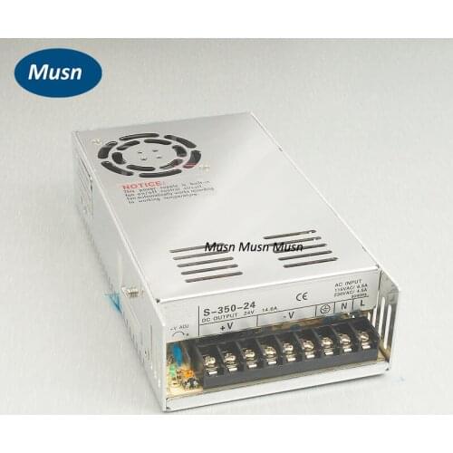 Small Volume Single Output Switching power supply 350W 24V 14.6A for LED Strip light