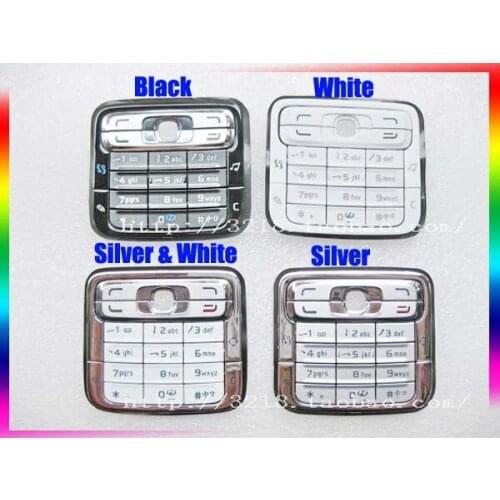 100% NEW Original Housing Home Number Keypads Keyboards Cover For Nokia N73