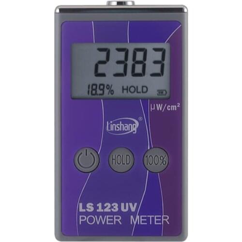 Brand New UV Power Meter Tester LS123 Handheld UV Radiation Meter Illumination Radiometer Power Density Power Meter Tester