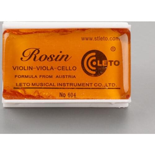 1PC High quality Lo-price Leto Rosin For Violin,viola,cello 603 Resin Violin Accessories Erhu Bow Strings