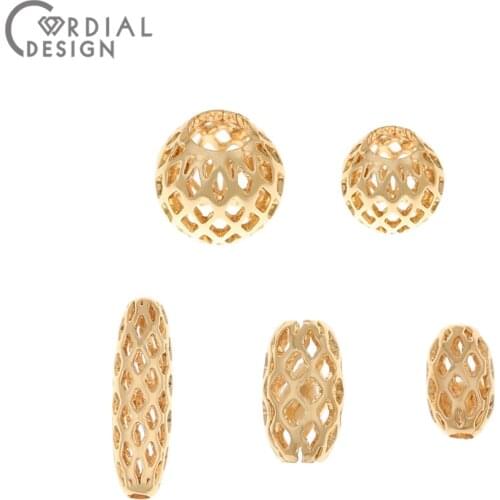 Cordial Design 100Pcs Jewelry Accessories/DIY Making/Copper Beads For Bracelet/Hand Made/Loose Beads/Jewelry Findings Components