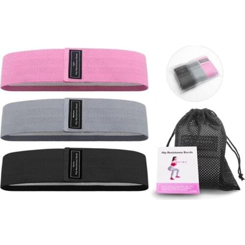 Yoga Resistance Fabric Bands Fitness Elastic Bands Training Fitness Gum Pilates Sport Crossfit Squat Workout Equipment 3pcs Sets