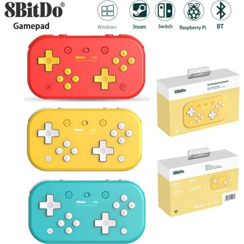 8BitDo Lite Bluetooth Game Controller Gamepad for NS Nintend Switch Lite For Windows Steam Raspberry pi