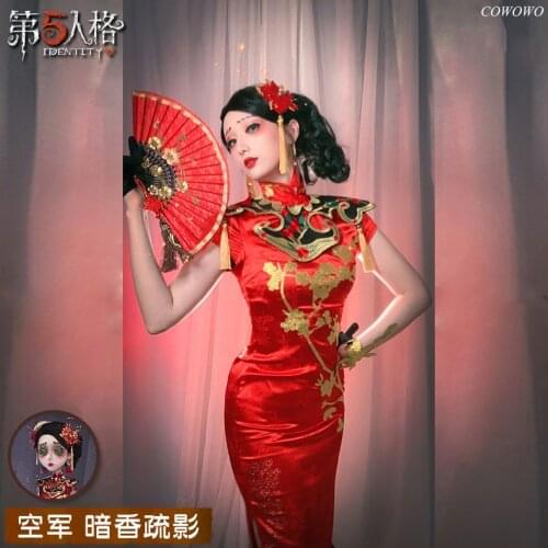 Anime! Identity V Matha Behamfil AnXiangShuYing Han Xiang Dance Cheongsam Sexy Dress Uniform Cosplay Costume Party Suit 2020 NEW